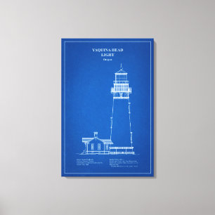 Lienzo Faro Yaquina Head - Oregón - AD