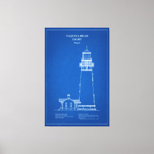 Lienzo Faro Yaquina Head - Oregon - AD