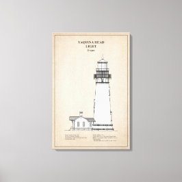 Lienzo Faro Yaquina Head - Oregón - SBD