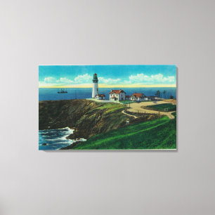 Lienzo Faro Yaquina y Yaquina HeadYaquina, OR