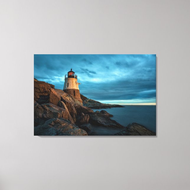 Lienzo Faros | Faro de Castle Hill (Anverso)