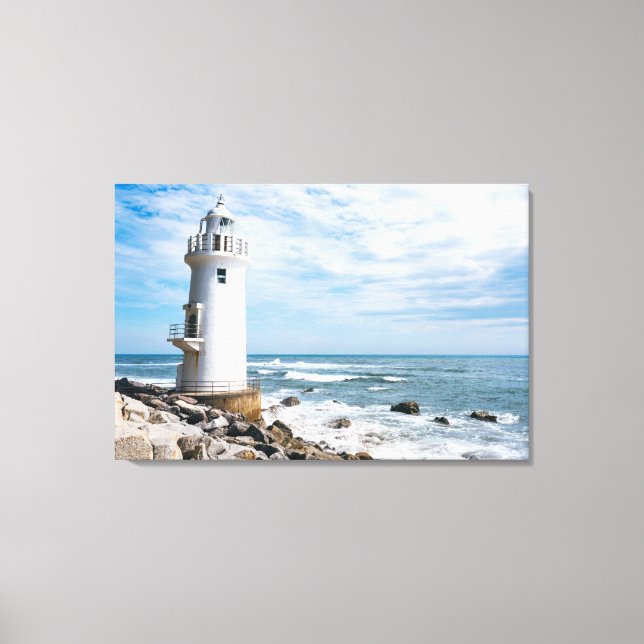 Lienzo Faros | Faro urbano de Toyohashi (Anverso)