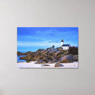 Lienzo Faros   Phare de Pontusval France Finistere