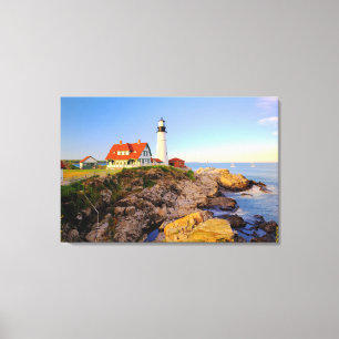 Lienzo Faros Rockport Lighthouse Maine