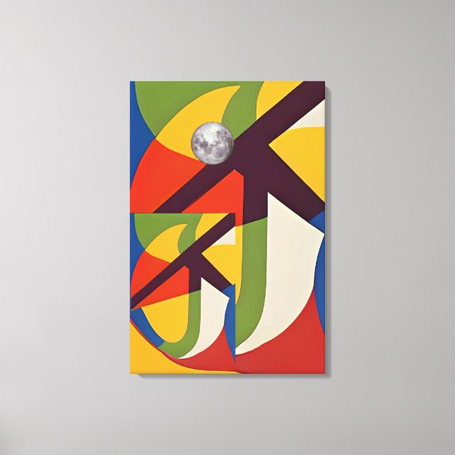 Lienzo Fase de lanzamiento designada (Anverso)