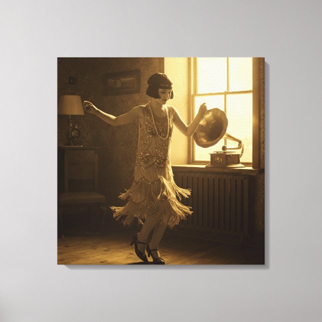 Lienzo Fashionable Charleston, by Natasha Us   (Anverso)