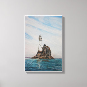 Lienzo Fastnet Lighthouse, Cork, Irlanda