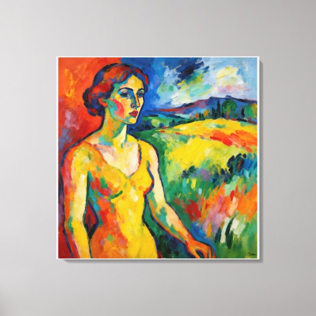 Lienzo Fauvismo (Anverso)