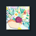 Lienzo Fauvist Floral II<br><div class="desc">Floral Fauvista II de June Erica Vess. Dispone de un florero lleno de flores y vegetación brillantes.| 161970FN</div>