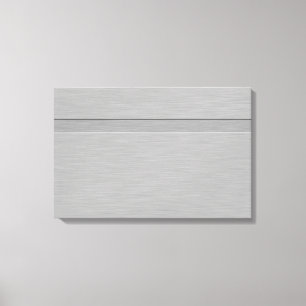 Lienzo Faux Brushed Metalizado con Groove