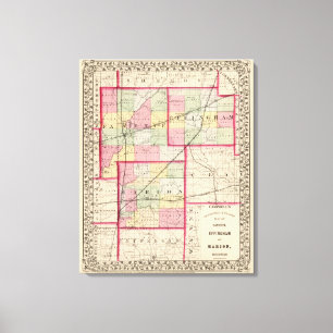 Lienzo Fayette, Effingham, Marion, condados
