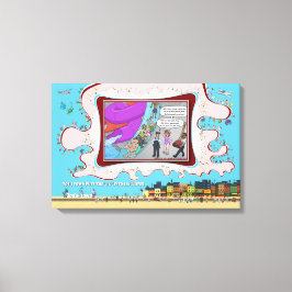 Lienzo FB-500 | Humor Visual Absurdo 24x16