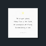 Lienzo Fe motivadora Motivacional Biblia Verse Cita<br><div class="desc">Motivadora motivación cristiana fe Biblia verso cita de los 1 Corintios 16:13-14. Una bendición y maravillosa idea de regalo para tu ser querido,  amigo o miembro de una familia.</div>