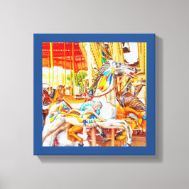 Lienzo Feather Horse Carousel Merry-go-round