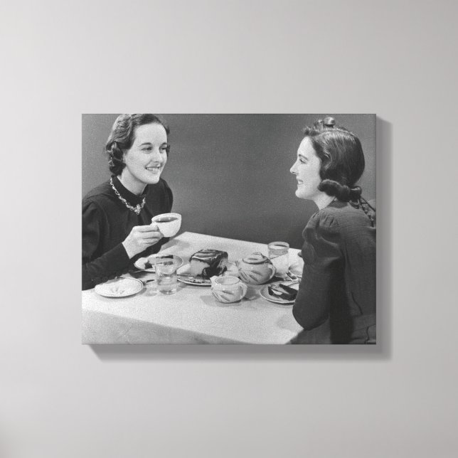 Lienzo Fecha del café (Anverso)