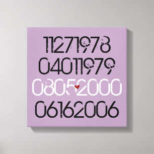 Lienzo Fechas especiales con problemas