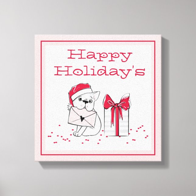 Lienzo Felices Fiestas (Anverso)