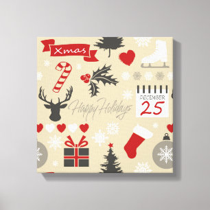 Lienzo Felices Fiestas