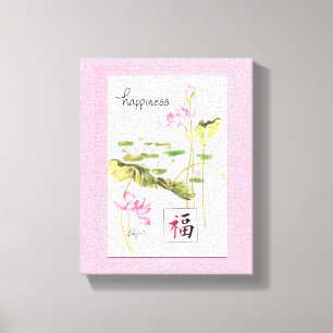 Lienzo Felicidad. Que todos lo tengamos.