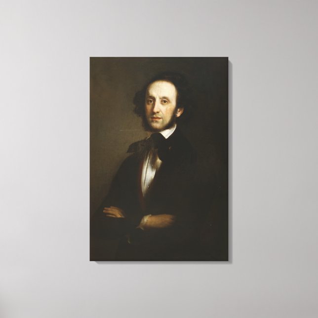 Lienzo Felix Mendelssohn (Anverso)
