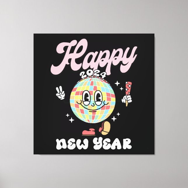 Lienzo Feliz 2024 (Anverso)