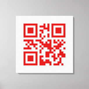 Lienzo ¡Feliz Año Nuevo! — Código QR