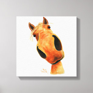 Lienzo Feliz caballo ' NuGGeT ' de Shirley MacArthur