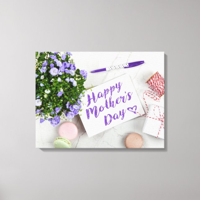 LIENZO FELIZ DÍA DE LA MADRE (Anverso)