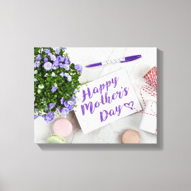 LIENZO FELIZ DÍA DE LA MADRE (Anverso)