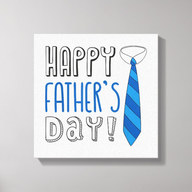 Lienzo Feliz Día del Padre (Anverso)