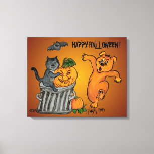 Lienzo ¡Feliz Halloween! 5
