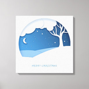 Lienzo Feliz Navidad