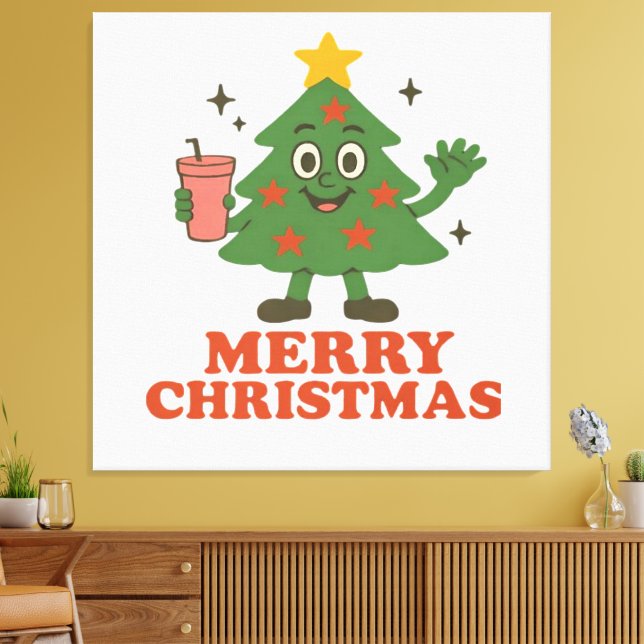 Lienzo Feliz Navidad  (Insitu (Sala de estar))