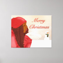 Feliz Navidad en la nieve