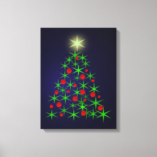 Lienzo Feliz Navidad y Felices Fiestas