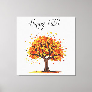 Lienzo ¡Feliz otoño!