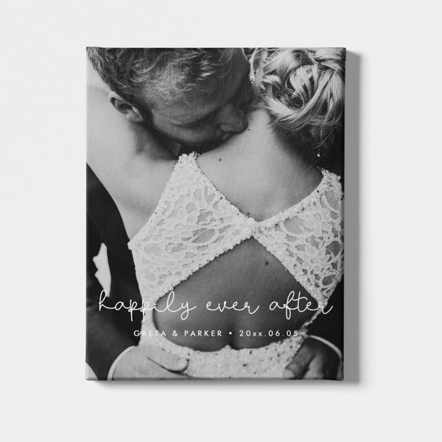 Lienzo Feliz para siempre después de una tierna y caprich (Subido por el creador)