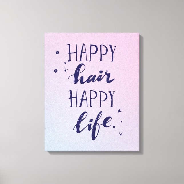 Lienzo Feliz Vida (Anverso)