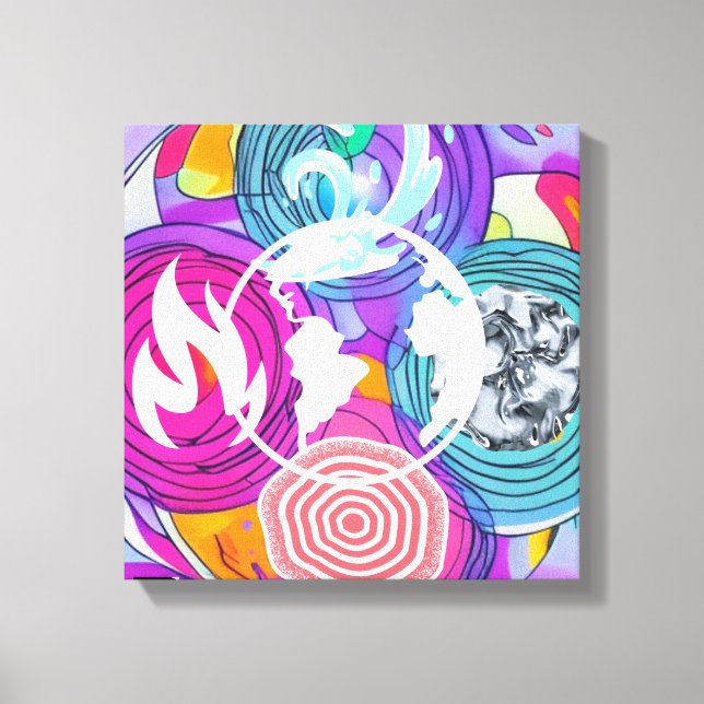 Lienzo Feng Shui (Anverso)