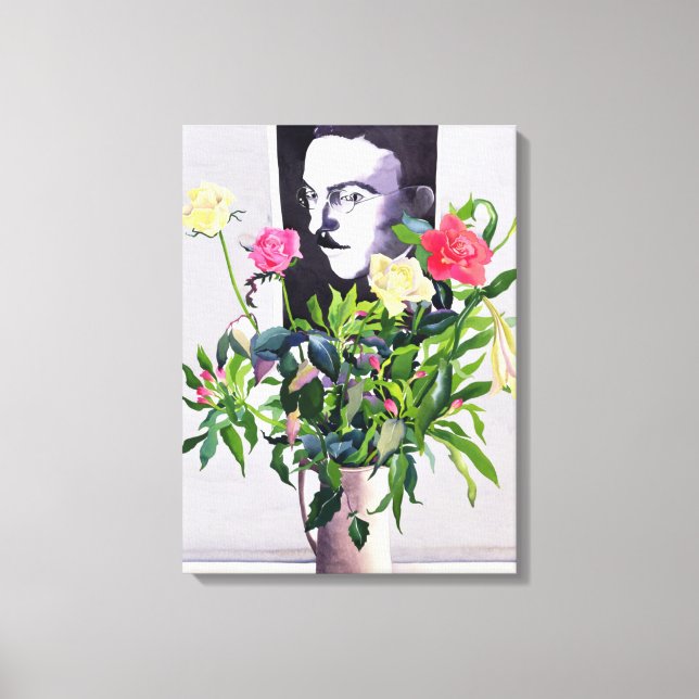 Lienzo Fernando Pessoa (Anverso)