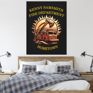 Lienzo Feroy Valor Intrincado Diseño Heroico De Camión De