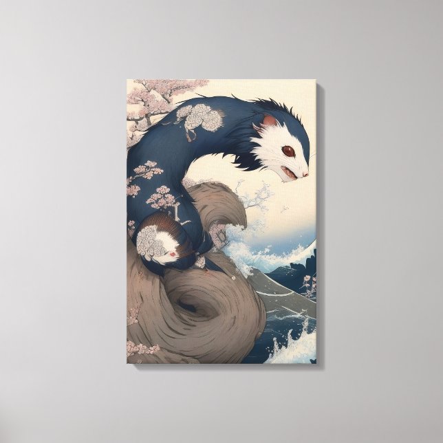 Lienzo Ferret - Japan (Anverso)
