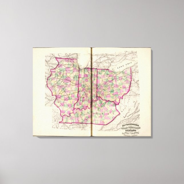 Lienzo Ferrocarril del Medio Oeste (Anverso)