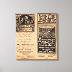 Lienzo Ferrocarril del valle de Lehigh