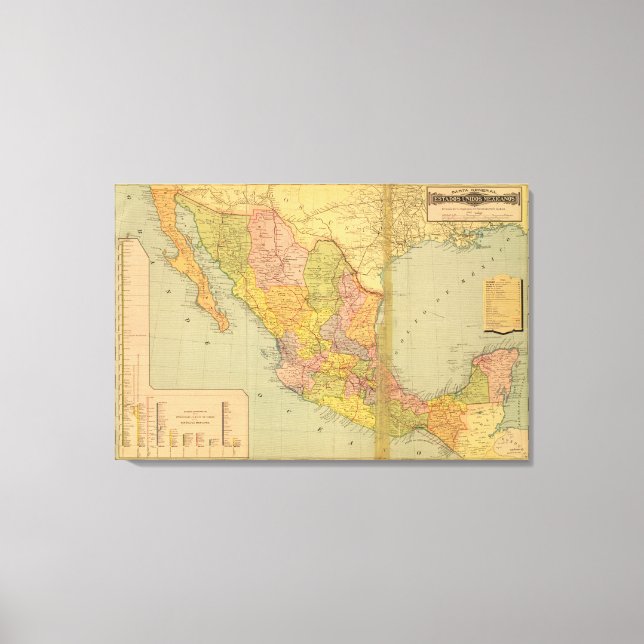 Lienzo Ferrocarriles de México (Anverso)