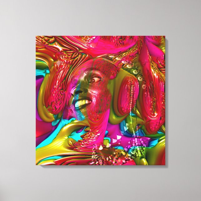 Lienzo Festival de Música (Anverso)