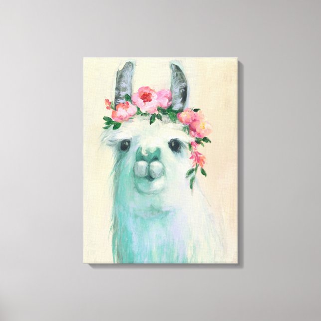 Lienzo Festival Llama (Anverso)
