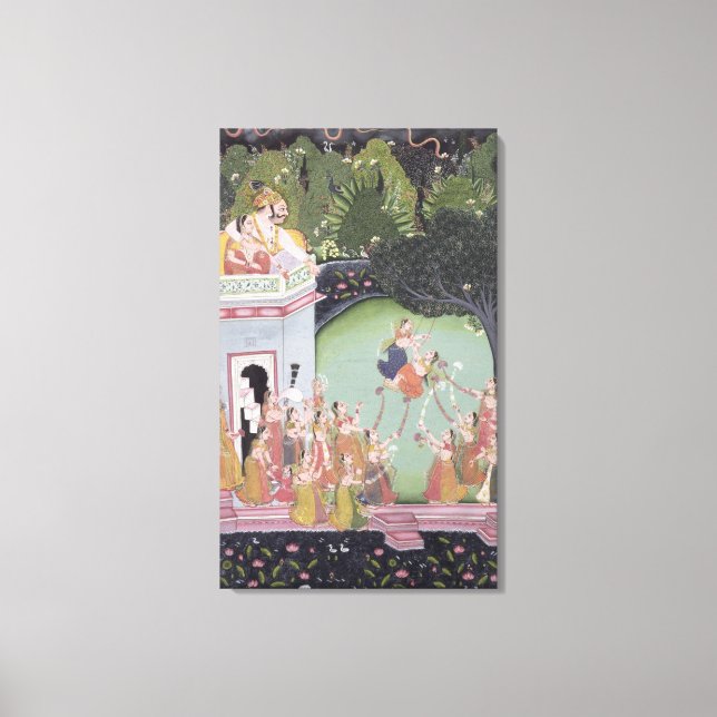 Lienzo Festival Swing (Anverso)