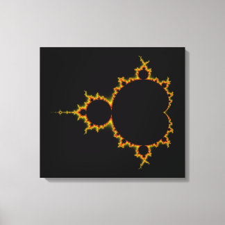 Lienzo Fiery Mandelbrot Set Wraped Canvas