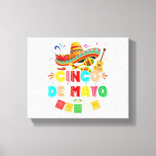 Lienzo Fiesta Cinco de Mayo